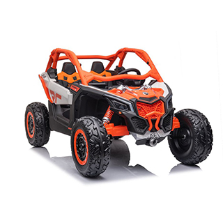 Detské elektrické autíčko bugina Megacar Buggy Can-am RS DK-CA001, 2x240W, 2x24V 7Ah, oranžová