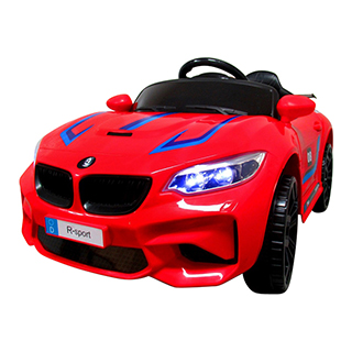 Detské elektrické autíčko Megacar BM6, 2x35W, 1x6V 7Ah, červené
