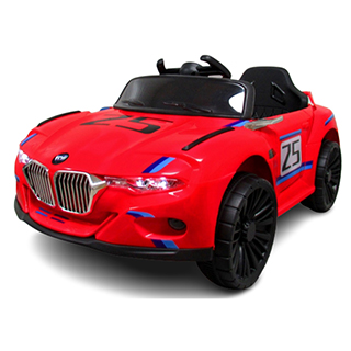 Detské elektrické autíčko Megacar ZM5, 2x30W, 2x6V 4Ah, červené