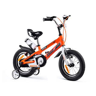 RoyalBaby detský hliníkový bicykel SPACE no1 14' RB14-17, oranžový
