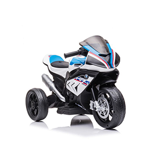 Megacar detská elektrická motorka BMW HP4, JT5008, 2x45W, 1x12V 4,5Ah, biela