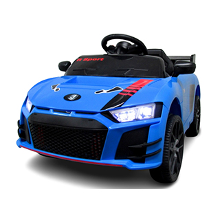 Detské elektrické autíčko Megacar AM1, 2x30W, 2x6V 4,5Ah, modré