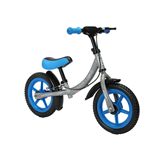 Megacar  balančný bicykel Marco, mäkké EVA kolesá, modrý