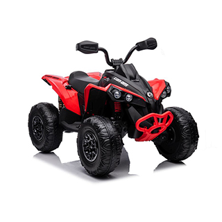 Megacar CAN-AM Renegate, 4x45W, 12V 7Ah, červená