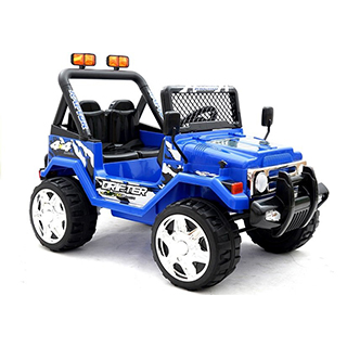 Megacar Jeep Raptor S618, 2x45W, 1x12V 7Ah, modrý