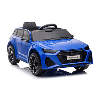 Megacar detské eketrické autíčko  Audi RS6 BRD-2118, 2x45W, 1x12V 4,5Ah, modré