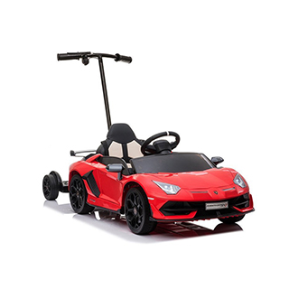 Megacar Lamborghini Aventador SX2018 s platformou, 2x45W, 1x12V 7Ah, červené