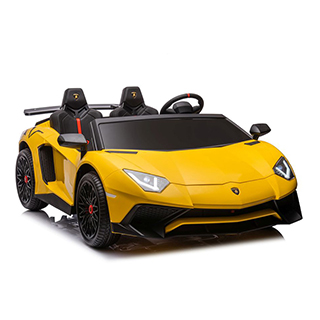 Megacar detské elektrické autíčko Lamborghini XXL A8803, 200W, 24V 14Ah, žlté