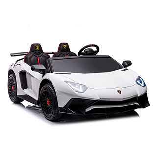 Megacar detské elektrické autíčko Lamborghini XXL A8803, 200W, 24V 14Ah, biele