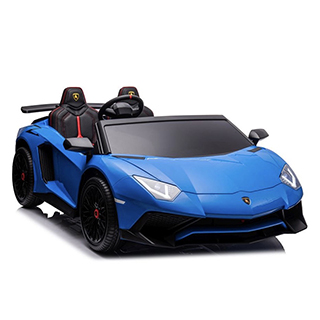 Megacar Lamborghini XXL A8803, 200W, 24V 14Ah, modré