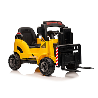 Megacar detský elektrický vysokozdvižný vozík WH101, 2x45W, 1x12V 4,5Ah, žltý