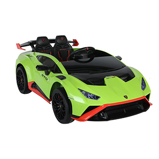 Športové detské elektrické autíčko Megacar Lamborghini STO DRIFT, 2x45W, 24V 4,5Ah, zelené