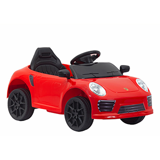 Detské elektrické autíčko Megacar WMT-666, 2x45W, 2x6V4,5Ah,USB,MP3, červené
