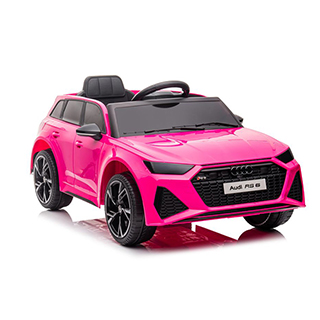 Megacar Audi RS6 BRD-2118, 2x45W, 1x12V 4,5Ah, ružové