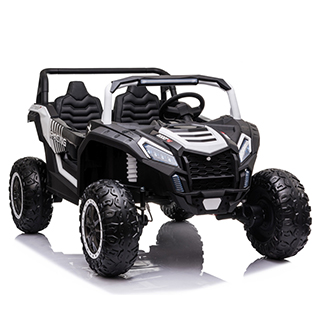 Detské elektrické autíčko bugina Megacar Buggy A032, 2x200W, 24V 7Ah, biela