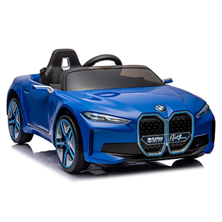 Megacar Detské elektrické autíčko BMW I4. 4x 45 W, 1x12V 7Ah, modré