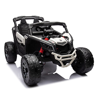 Detské elektrické autíčko bugina Megacar Buggy Can-am DK-CA003, 4x200W, 24V 5Ah, biela