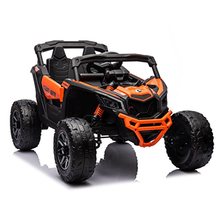 Detské elektrické autíčko bugina Megacar Buggy Can-am DK-CA003, 4x200W, 24V 5Ah, oranžová