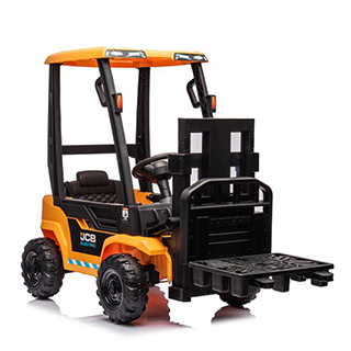 Megacar Vysokozdvižný vozík JCB, 2x45W, 1x12V 10Ah, žltý