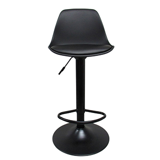 Otočná barová stolička nastaviteľná R-SPORT D4B ,čierna