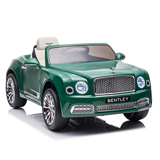 Megacar detské elektrické autíčko Bentley Mulsanne , 2x45W, 1x12V 7Ah, zelené lakované