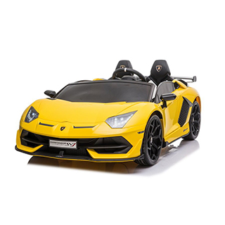 Megacar Detské elektrické autíčko Lamborghini Aventador SX2028, 2x200W, 2x12V 7Ah,žlté