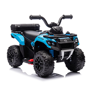 Detská elektrická štvorkolka Megacar GTS1155, 1x35W, 1x6V 4,5Ah, modrá