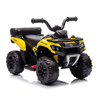 Detská elektrická štvorkolka Megacar GTS1155, 1x35W, 1x6V 4,5Ah, žltá