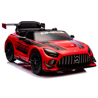 Detské elektrické autíčko Megacar Mercedes GT3, 2x45W, 12V 4,5Ah, červené