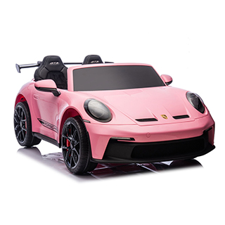 Megacar Detské elektrické autíčko DK-P911 Porsche GT3,EVA kolesá, kožené sedadlo, USB, MP3, Bluetooth, 4x200W, 24V 7Ah, ružové