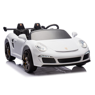 Megacar Detské elektrické autíčko S322 4x4,EVA kolesá, kožené sedadlo, USB, MP3, Bluetooth, 4x45W, 24V 7Ah, biele