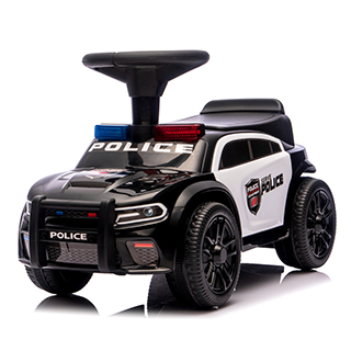 Odrážadlo Megacar JM3 policajné, 63,5x28,5x36 cm, čierne