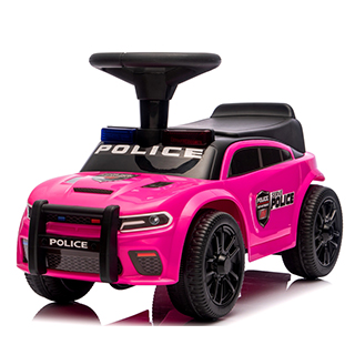 Odrážadlo Megacar JM3 policajné, 63,5x28,5x36 cm, ružové