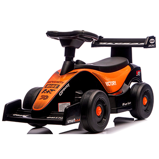 Odrážadlo Megacar JM6, 67,5x29,5x36 cm, oranžové