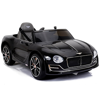 Megacar Bentley, 2x45W, 2x6V 4,5Ah, čierne lakované
