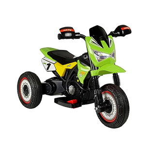 Megacar detská elektrická motorka GTM2288-A, 35W, 6V 4Ah, zelená