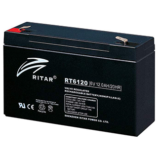MEGACAR olovená batéria RITAR 6V 12Ah