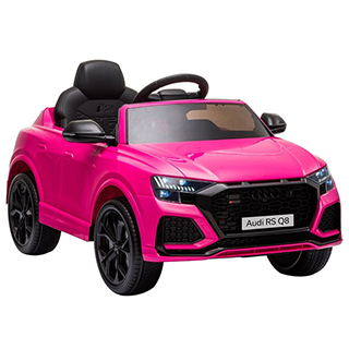 Megacar Audi RS Q8, 2x45W, 12V 7Ah, ružové