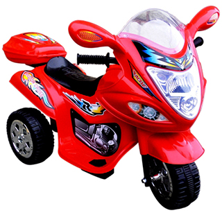 Megacar detská elektrická motorka malá MM1 18 W, 1x 6V, 4.5Ah červená
