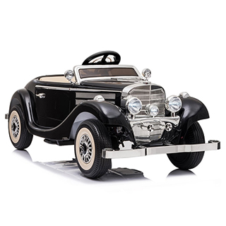 Megacar Mercedes-Benz 540K, 4x45W, 12V 10Ah, čierne