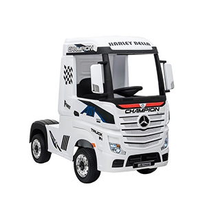 Megacar Mercedes Actros HL358, 4x45W, 2x12V 7Ah, biely