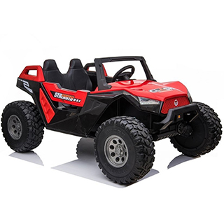 Megacar SX1928, 4x4, 4x55W, 2x12V 7Ah, červená