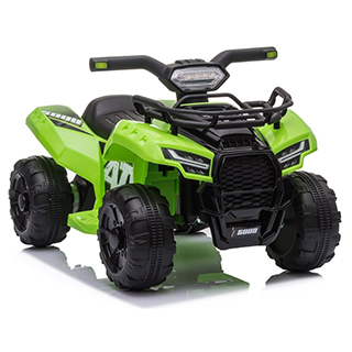 Megacar Detská elektrická štvorkolka  JS320, 1x45W, 6V 4Ah, zelená