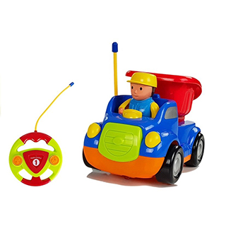 LEANTOYS JakMean detské nákladné autíčko na diaľkové ovládanie