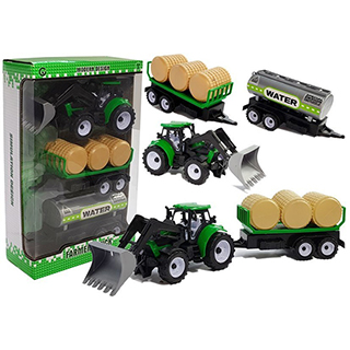 LEANTOYS Farmer Truck detský traktor s príslušenstvom 