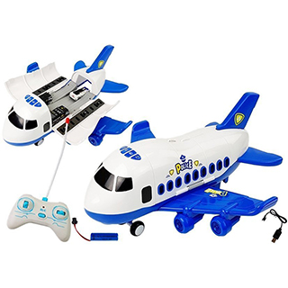 LEANTOYS rozkladacie policajné lietadlo R/C