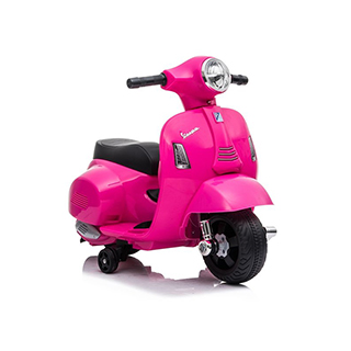 Megacar Vespa GTS 300 Mini, 1x35W, 6V 4,5Ah, ružový