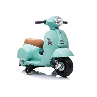 Megacar Vespa GTS 300 Mini, 1x35W, 6V 4,5Ah, tyrkysový