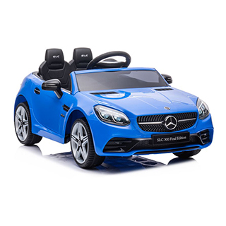 Megacar detské eletrické autíčko Mercedes SLC300, 2x45W, 2x6V 4,5Ah, modré