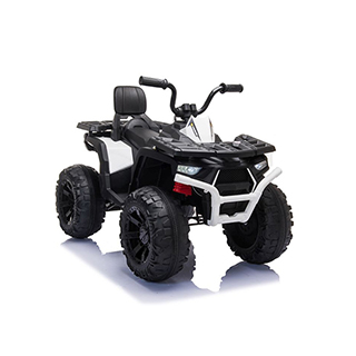 Megacar detská elektrická štvorkolka JC333, 2x200W, 2x12V 4,5Ah, biela